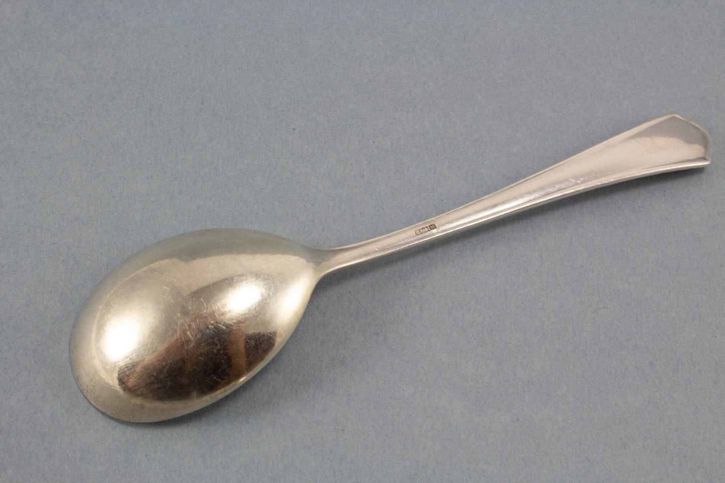 8 Teelöffel von Bruckmann, Kornmuster, Jugendstil