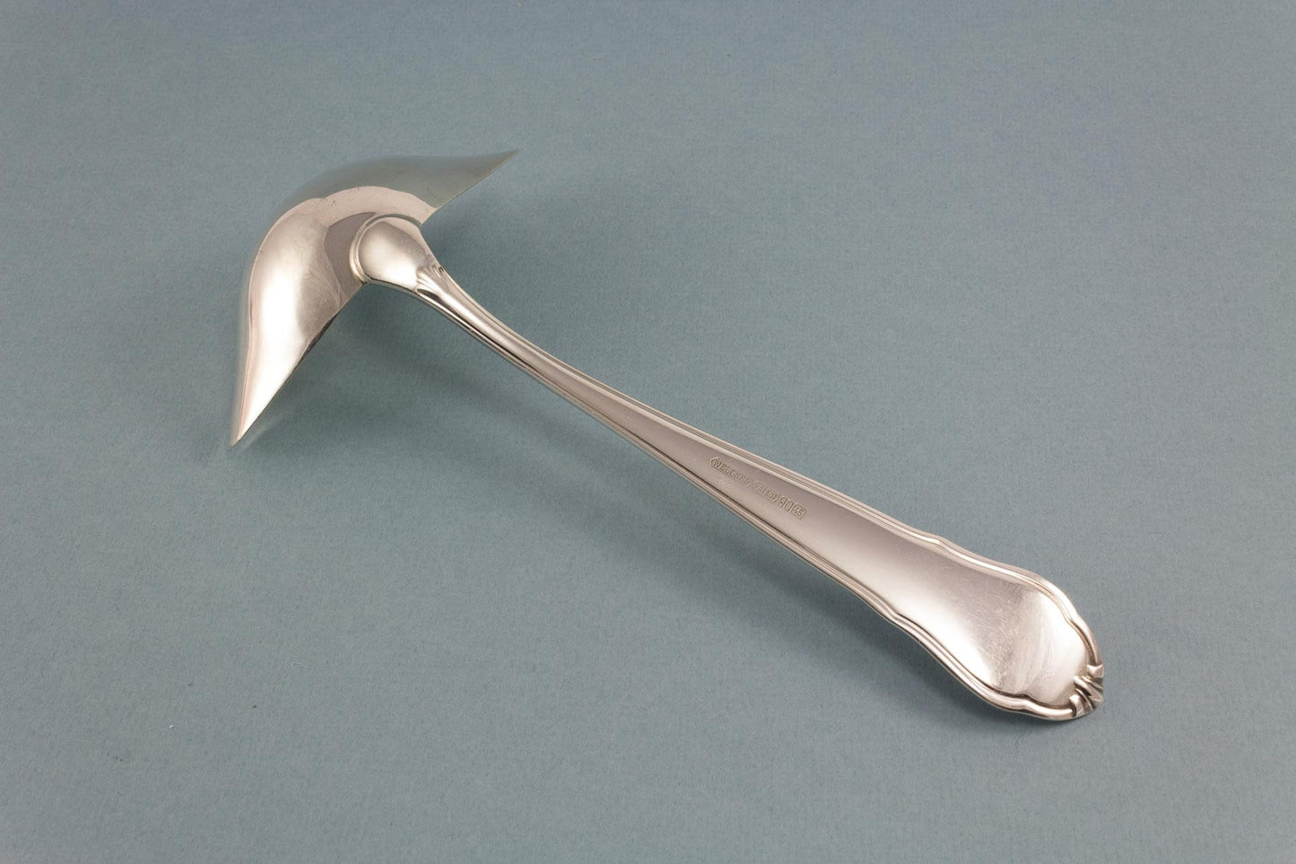 Silver-plated vintage sauce ladle by Wella