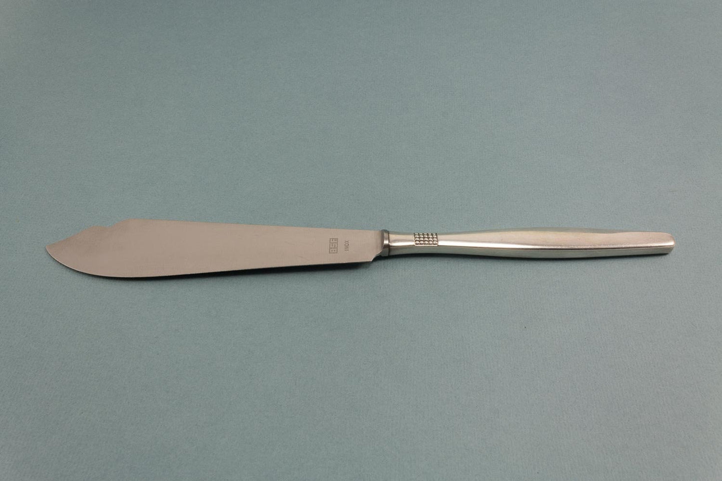 Versilbertes Tortenmesser von BSF Vintage Messer für die Hochzeitstorte, Dänisch Perl