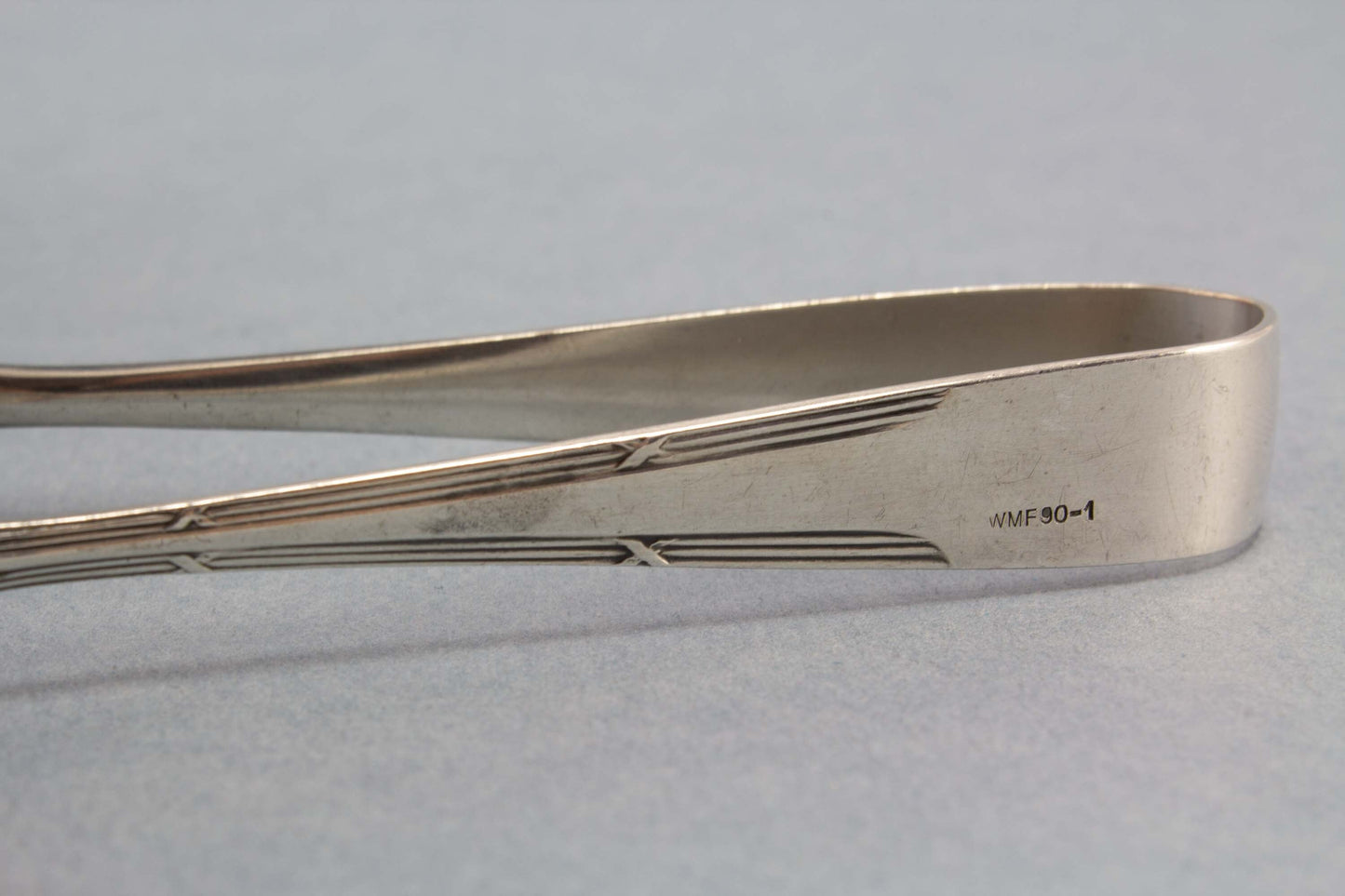 Sugar tongs, Art Nouveau, old tongs, silver-plated, WMF 200, antique