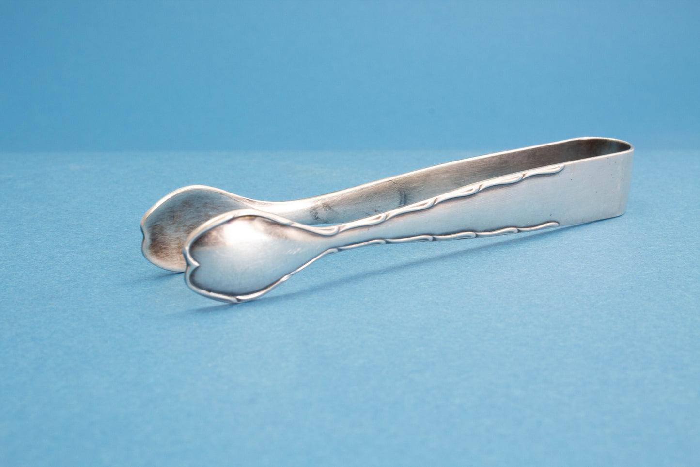 Versilberte Zuckerzange von WMF