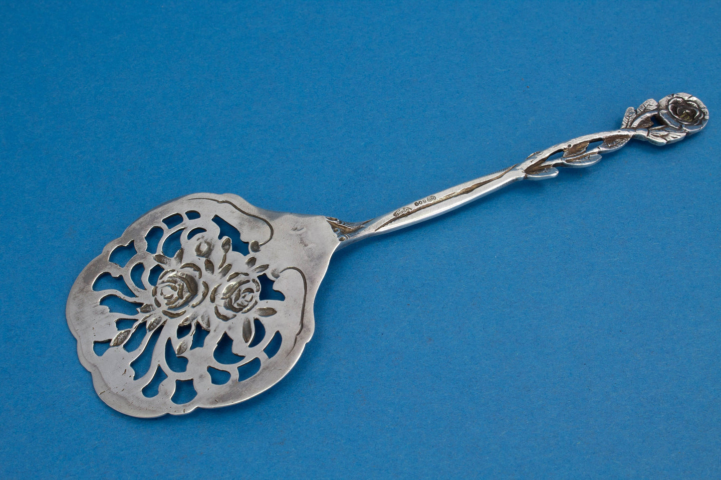 Pastetenheber aus Silber, Vintage- Heber fürPasteten, Antipasti, Pralinen und Konfekt