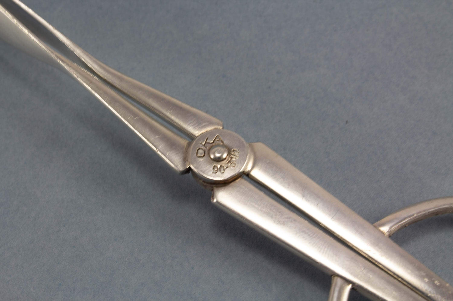 Versilberte Gebäckzange von OKA, Vintage