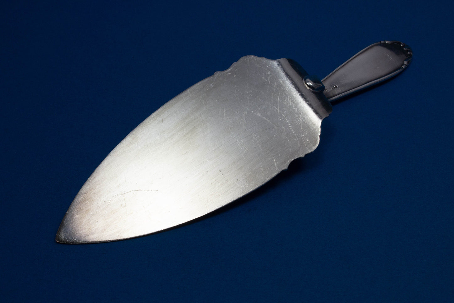 Kleiner Gebäckheber, versilbert