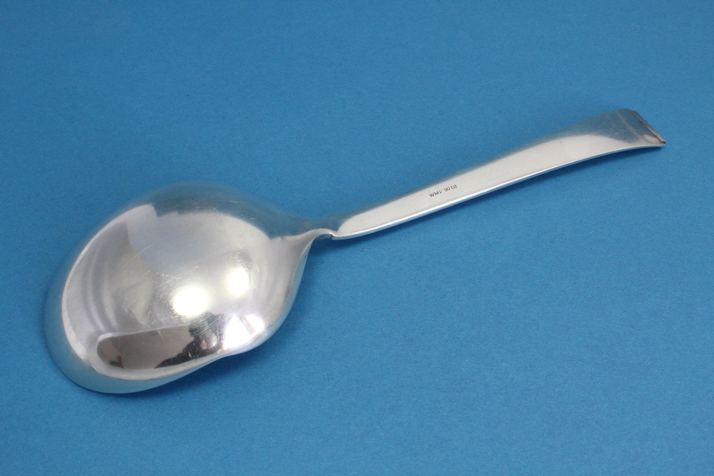 Schöner Kartoffellöffel, WMF 2500 Art Deco, versilberter Servierlöffel