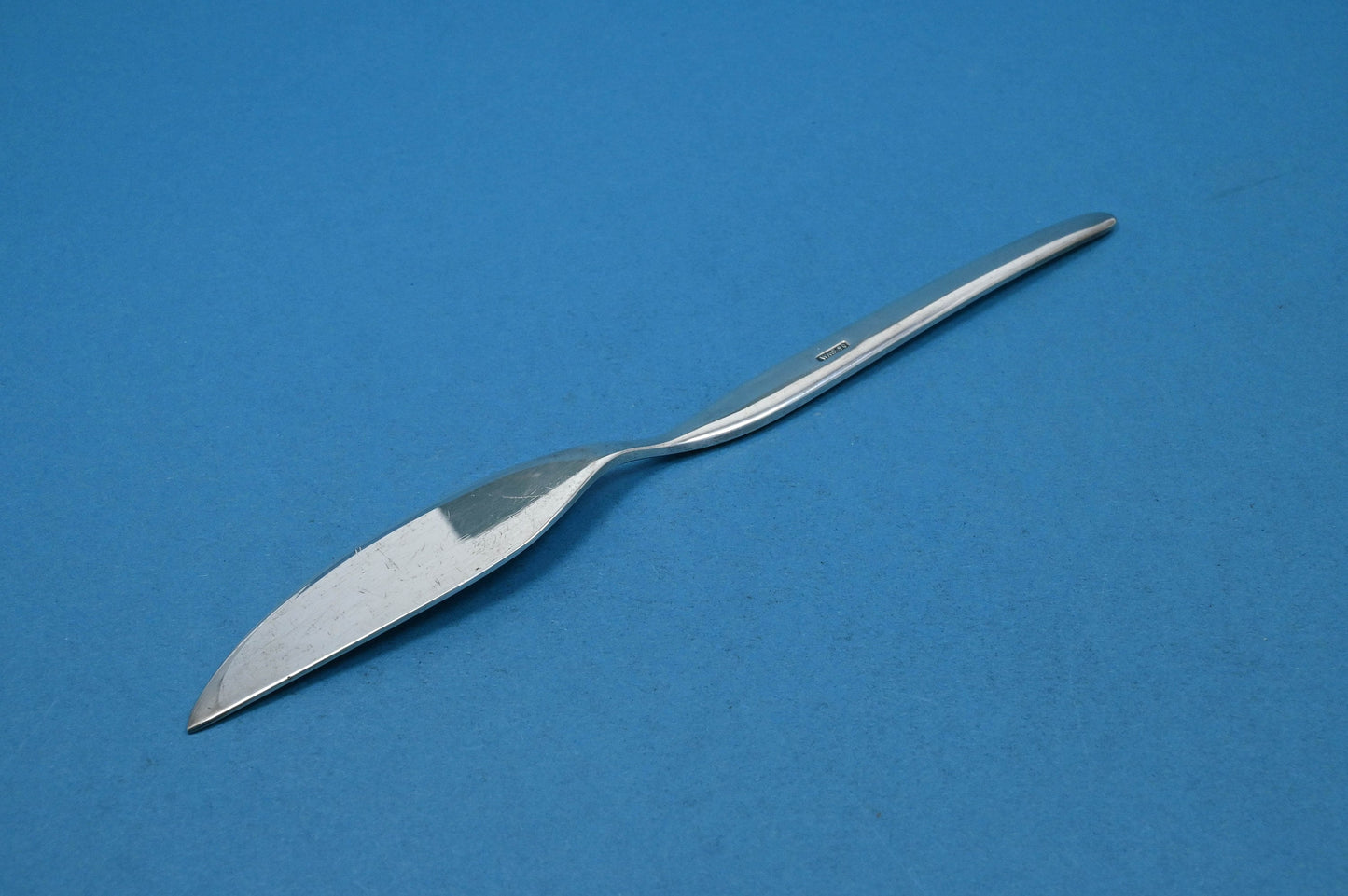 Versilbertes Fischmesser von WMF, Zürich