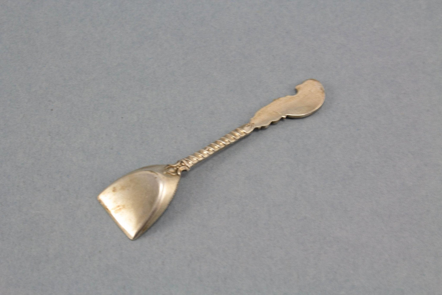 Salzlöffel, Gewürzlöffel, Löffel, versilberter kleiner Löffel für Gewürze - Löffelland