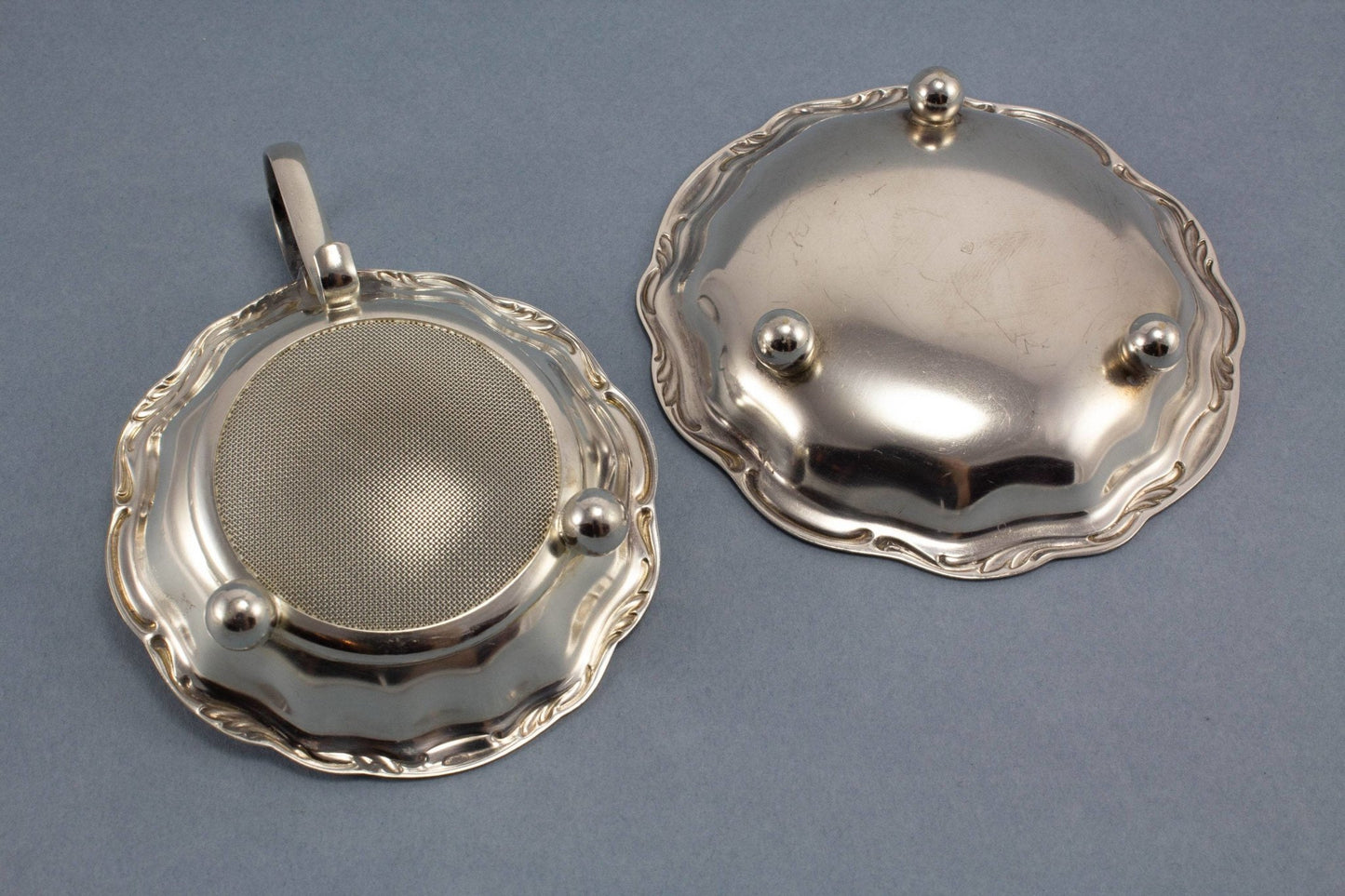 Teesieb von WMF, versilbert, Vintage Besteck, Tea Time - Löffelland