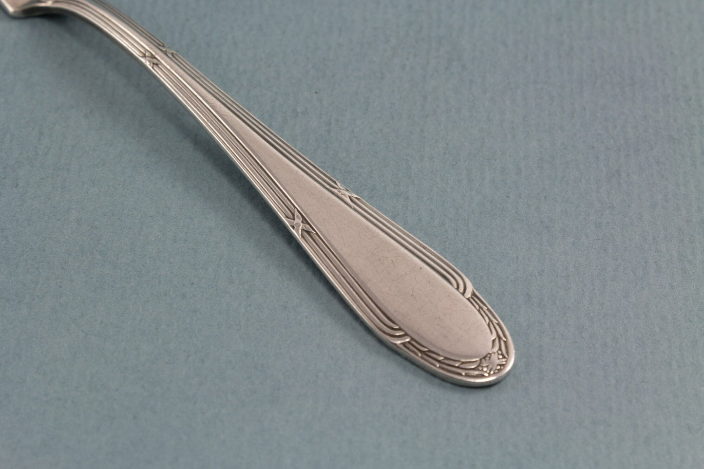 Seltenes Messer, Kaviarmesser, WMF 200, Louis XVI, gekreuzte Bänder