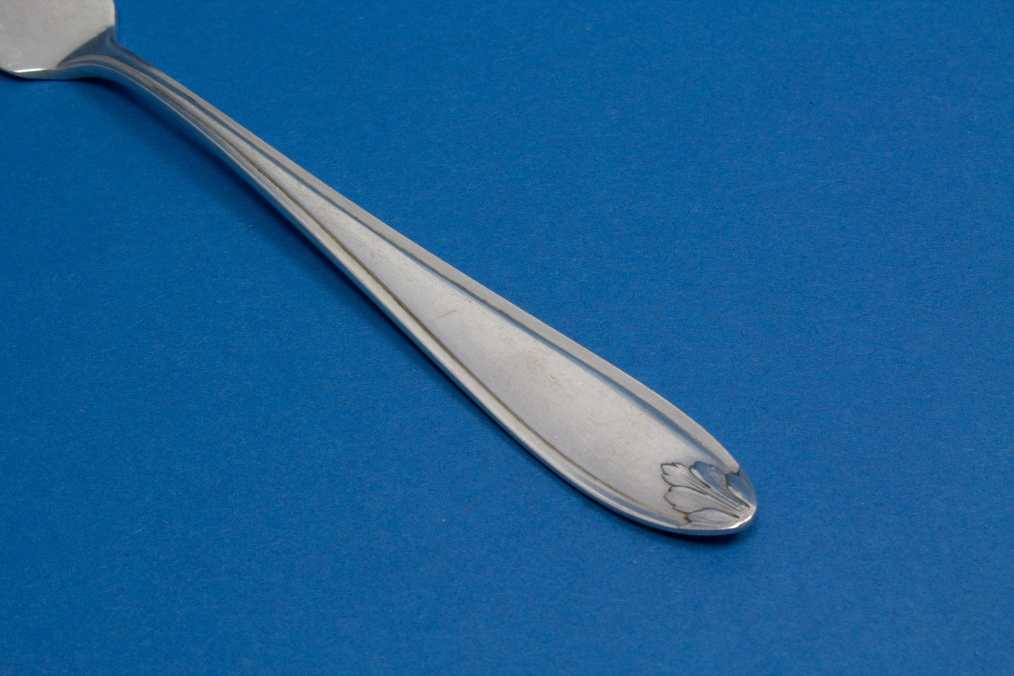 Versilbertes Fischmesser von WMF, WMF Akanthus