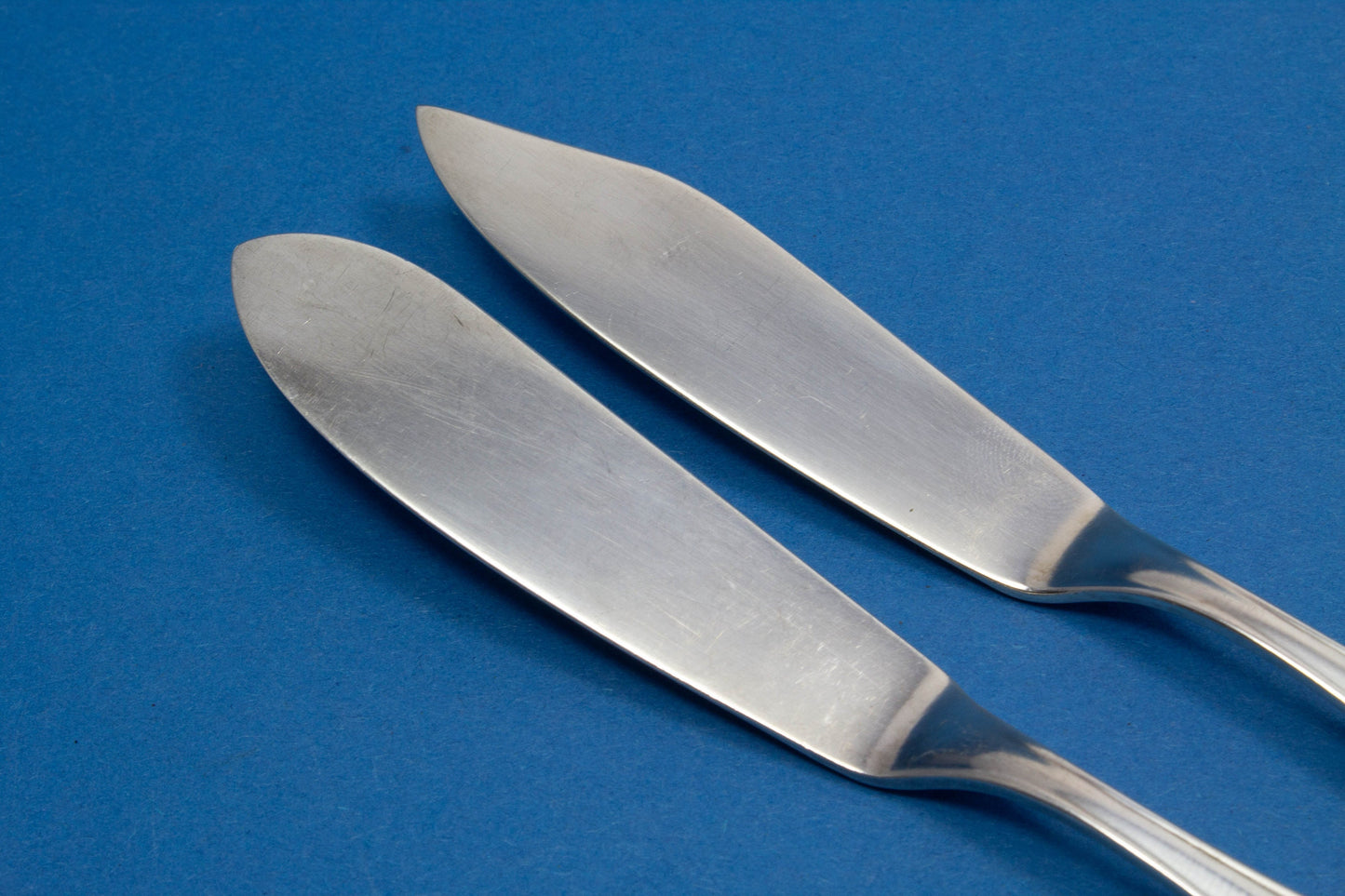 Versilbertes Besteck von WMF, Käsemesser und Buttermesser