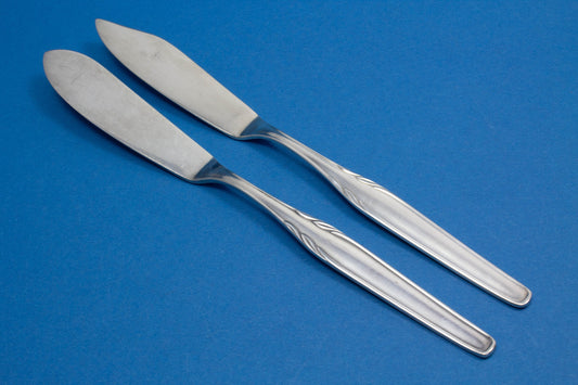 Versilbertes Besteck von WMF, Käsemesser und Buttermesser