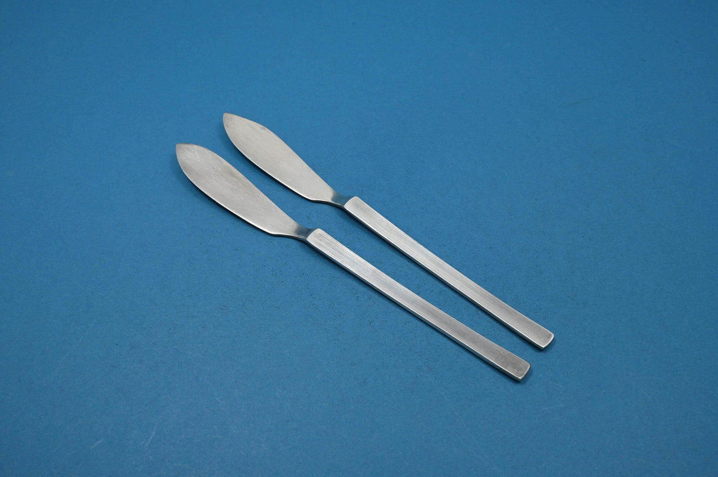 Versilbertes Besteck, Käsemesser und Buttermesser von WMF, New York