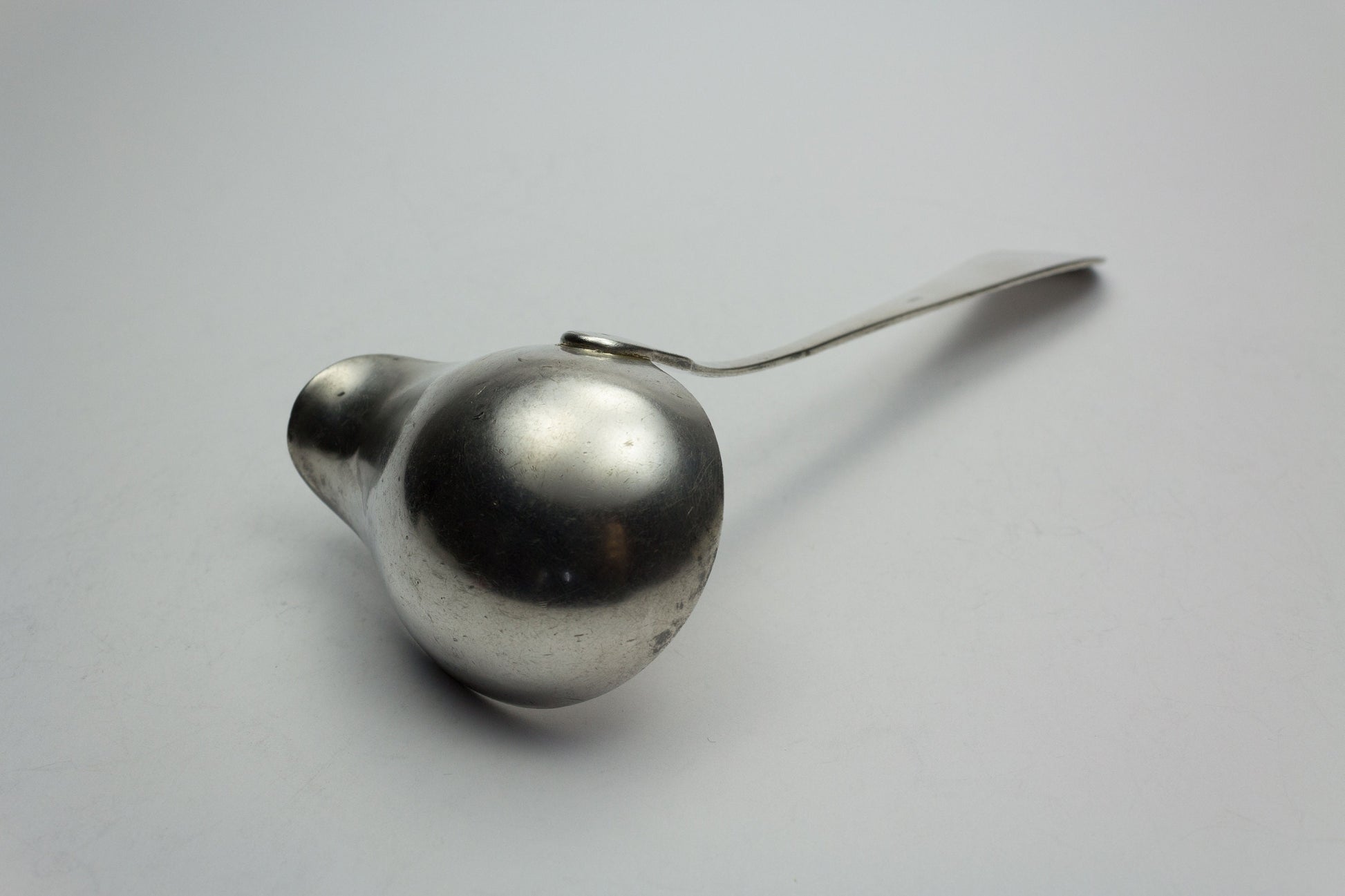 Sauce ladle, Art Nouveau, trowel, silvered, antique, cross band, cutlery, silver plated trowel, vintage ladle, ladle, art deco 