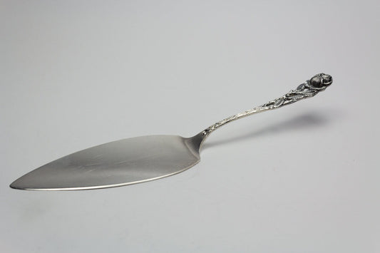 Tortenheber, Hildesheimer Rose, versilbert, Rosen, Kuchenheber, Vintage Tortenheber, Vintage, Geschenk, Besteck, versilbertes Besteck,