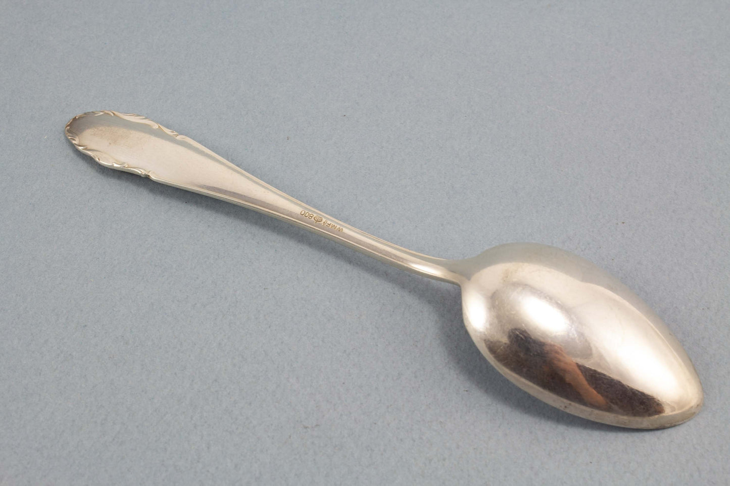 Silver tea spoon, 800 silver, WMF 2200
