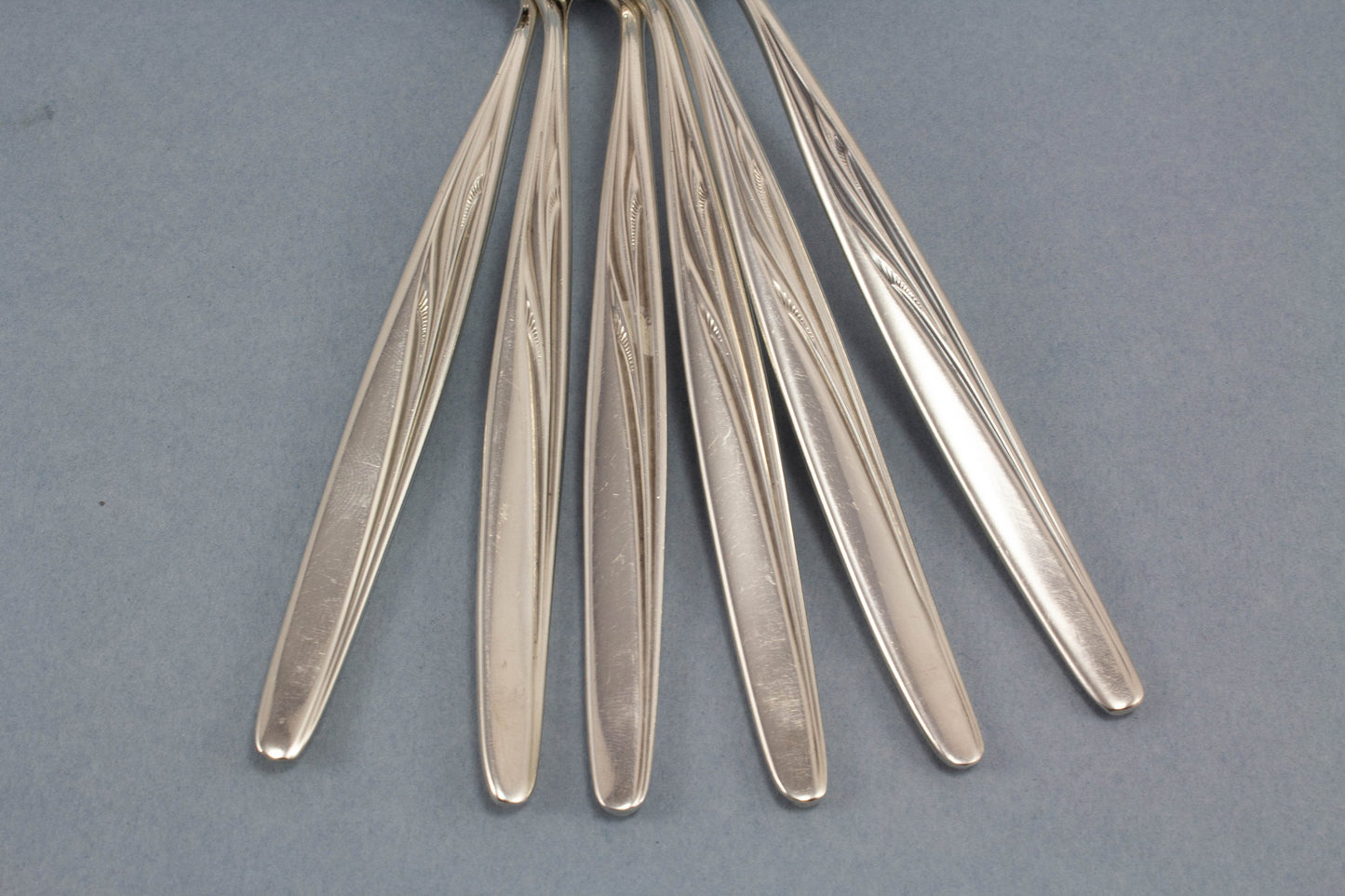 8 silver plated cup spoon, soup spoon, WMF Heidelberg