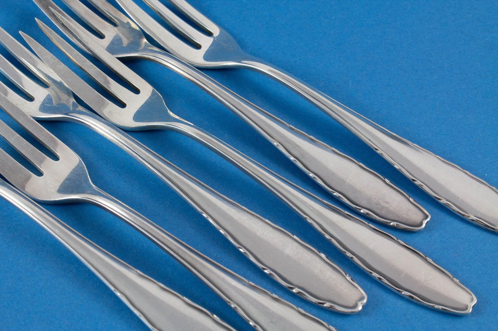6 beautiful cake forks from WMF, WMF 2300