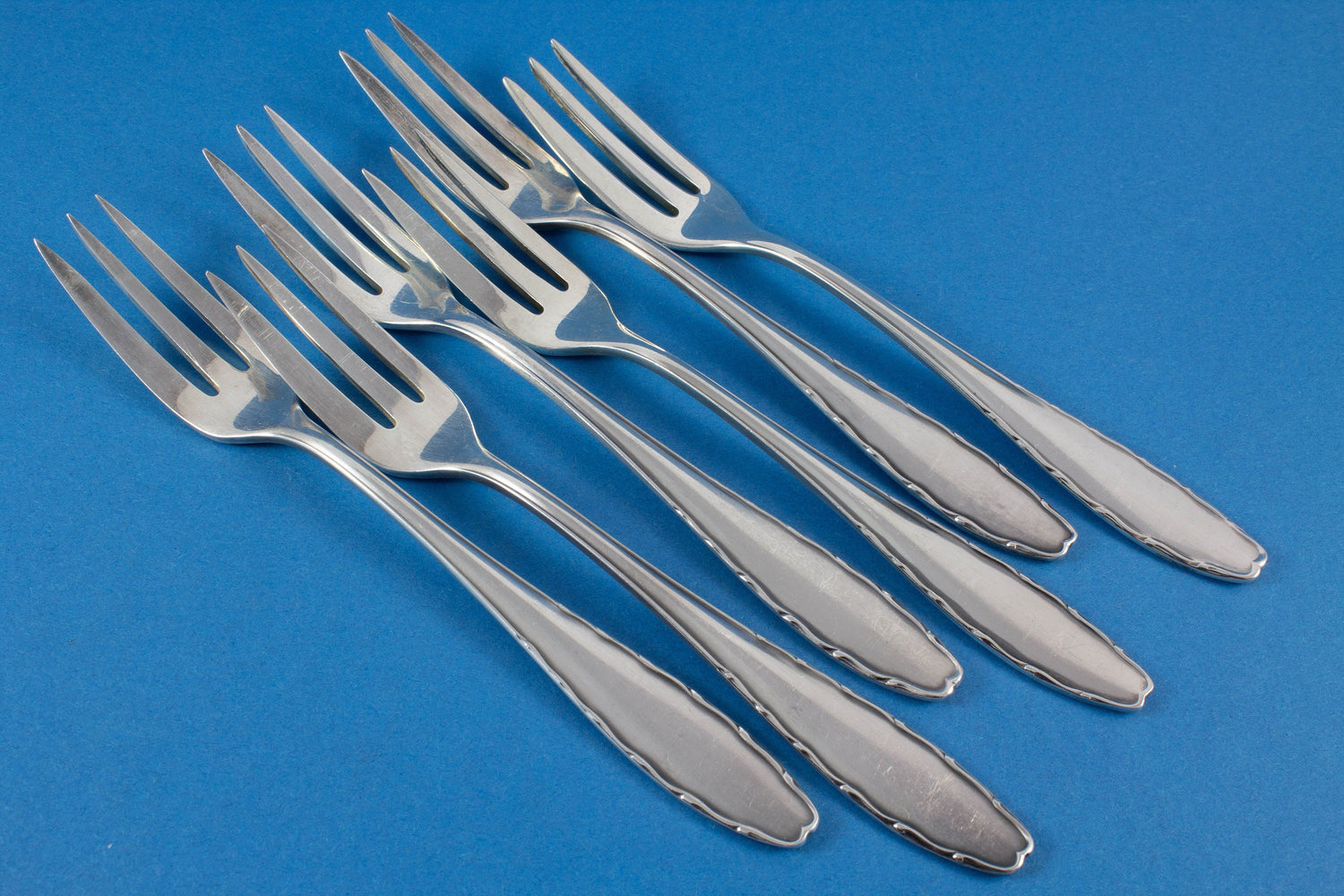 6 beautiful cake forks from WMF, WMF 2300