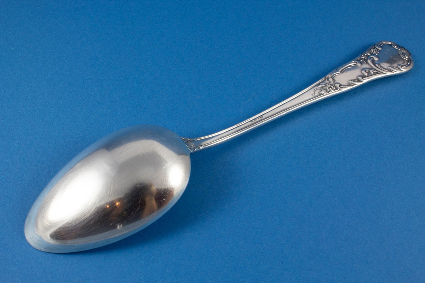 Large vegetable serving spoon, rococo