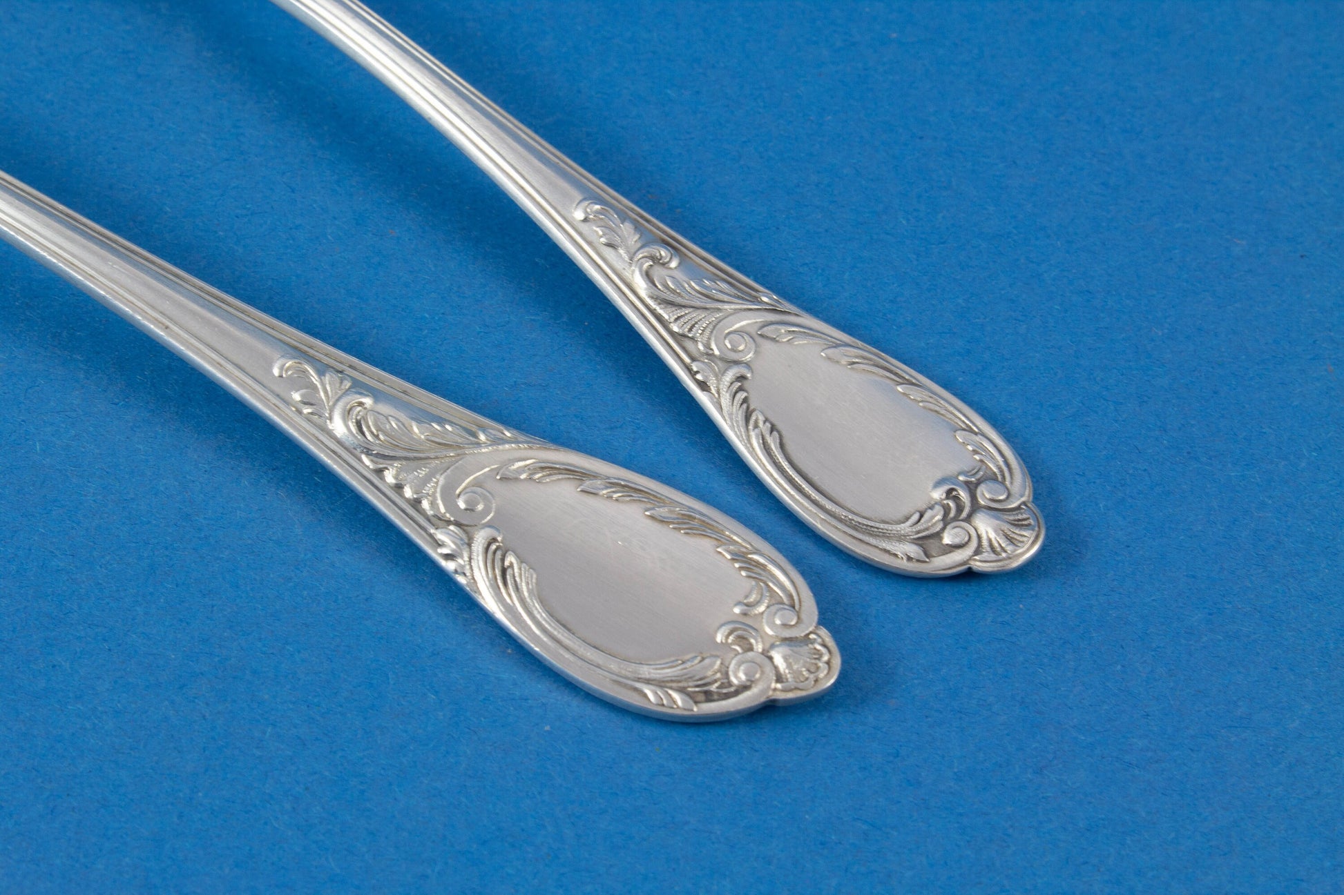 Silver-plated cake server with matching spoons from Koch and Bergfeld