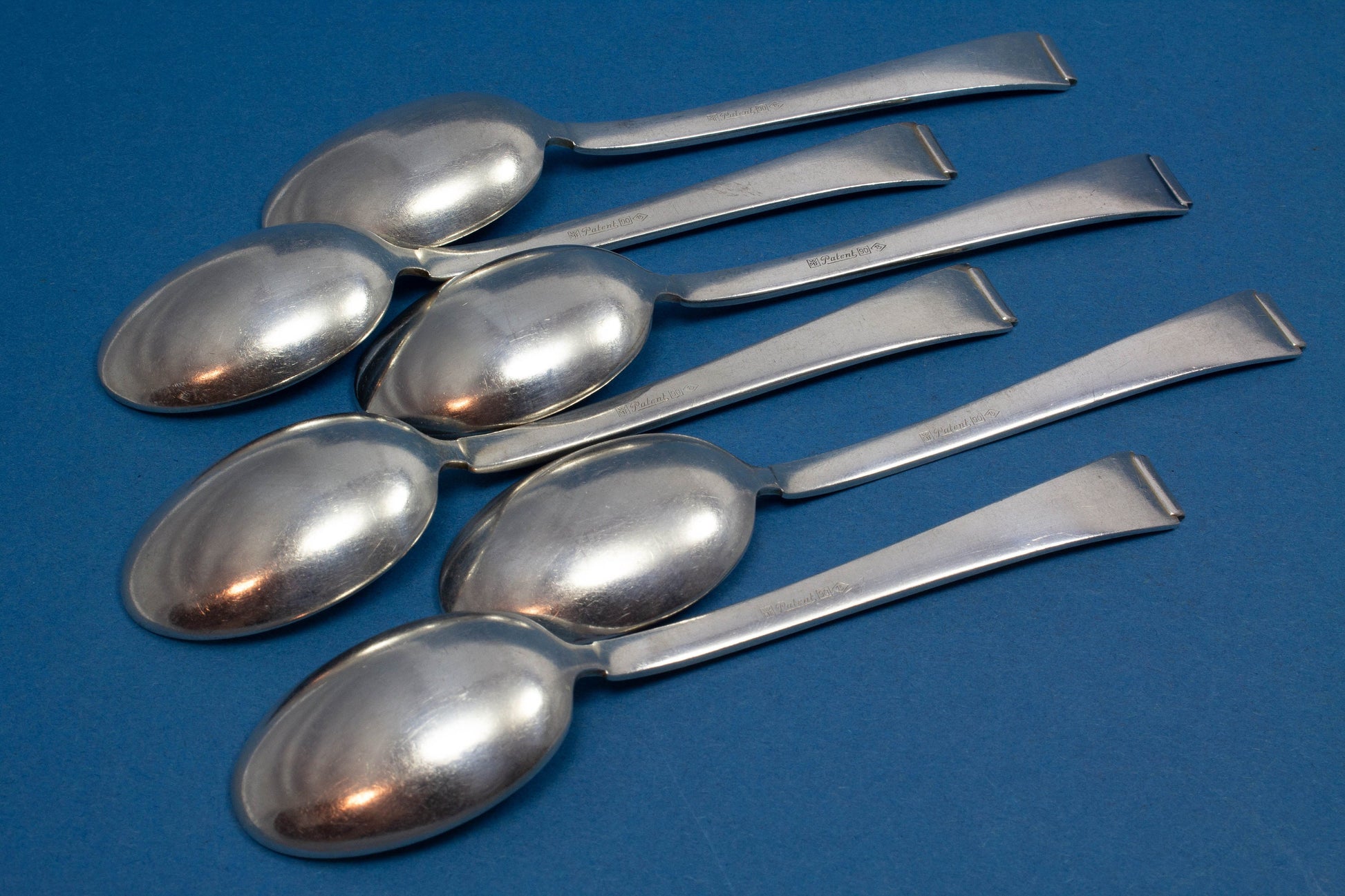 6 Teelöffel, WMF 2500 Art Deco