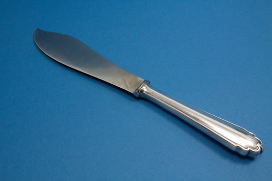 Beautiful, silver plated cake cutting knife