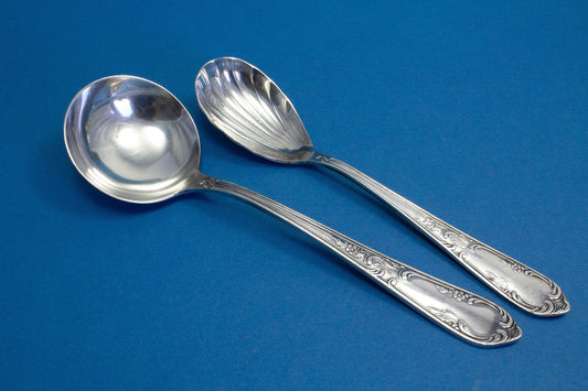 Sahnelöffel und Zuckerlöffel, WMF Hannover