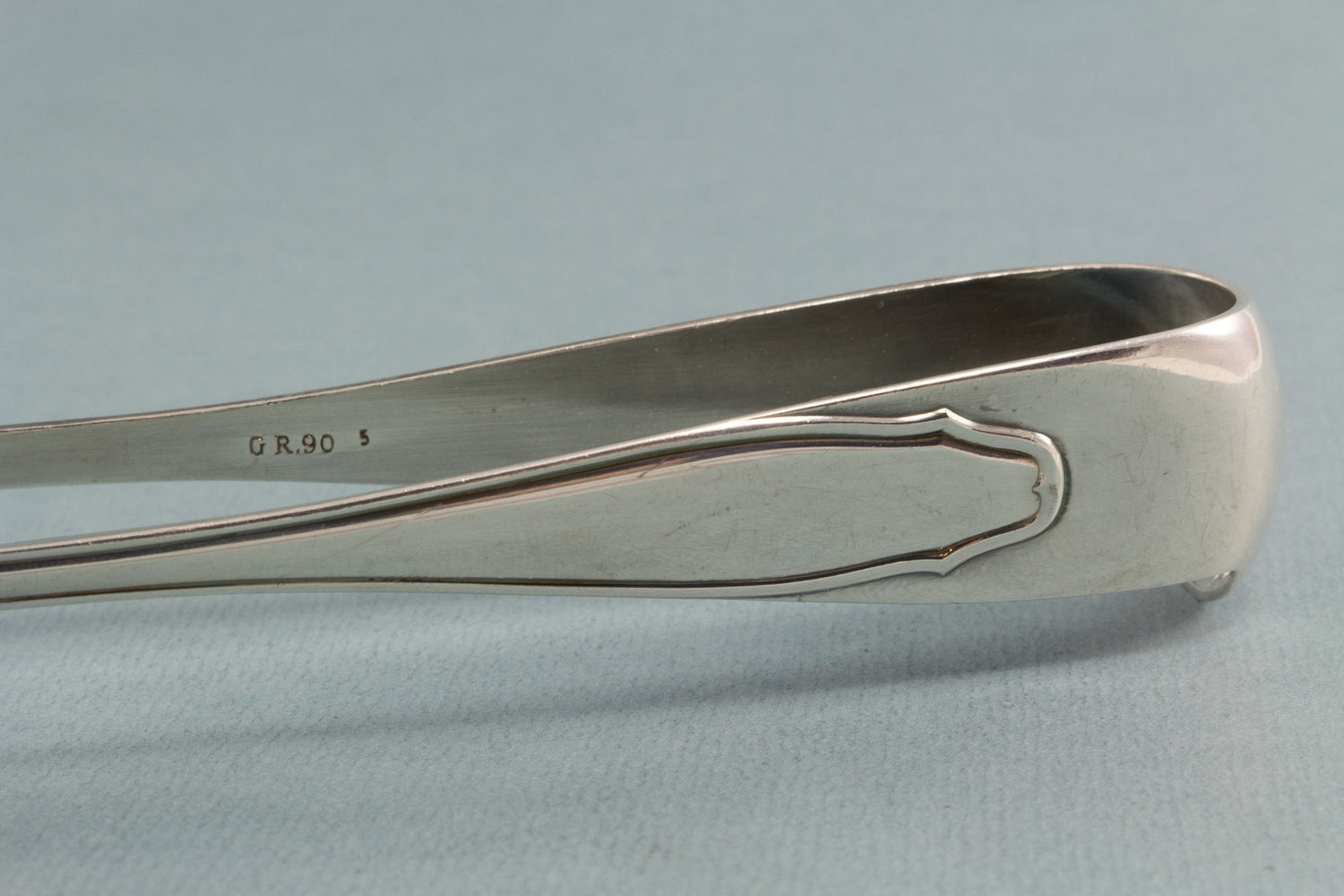 Silver-plated pliers , vintage tongs
