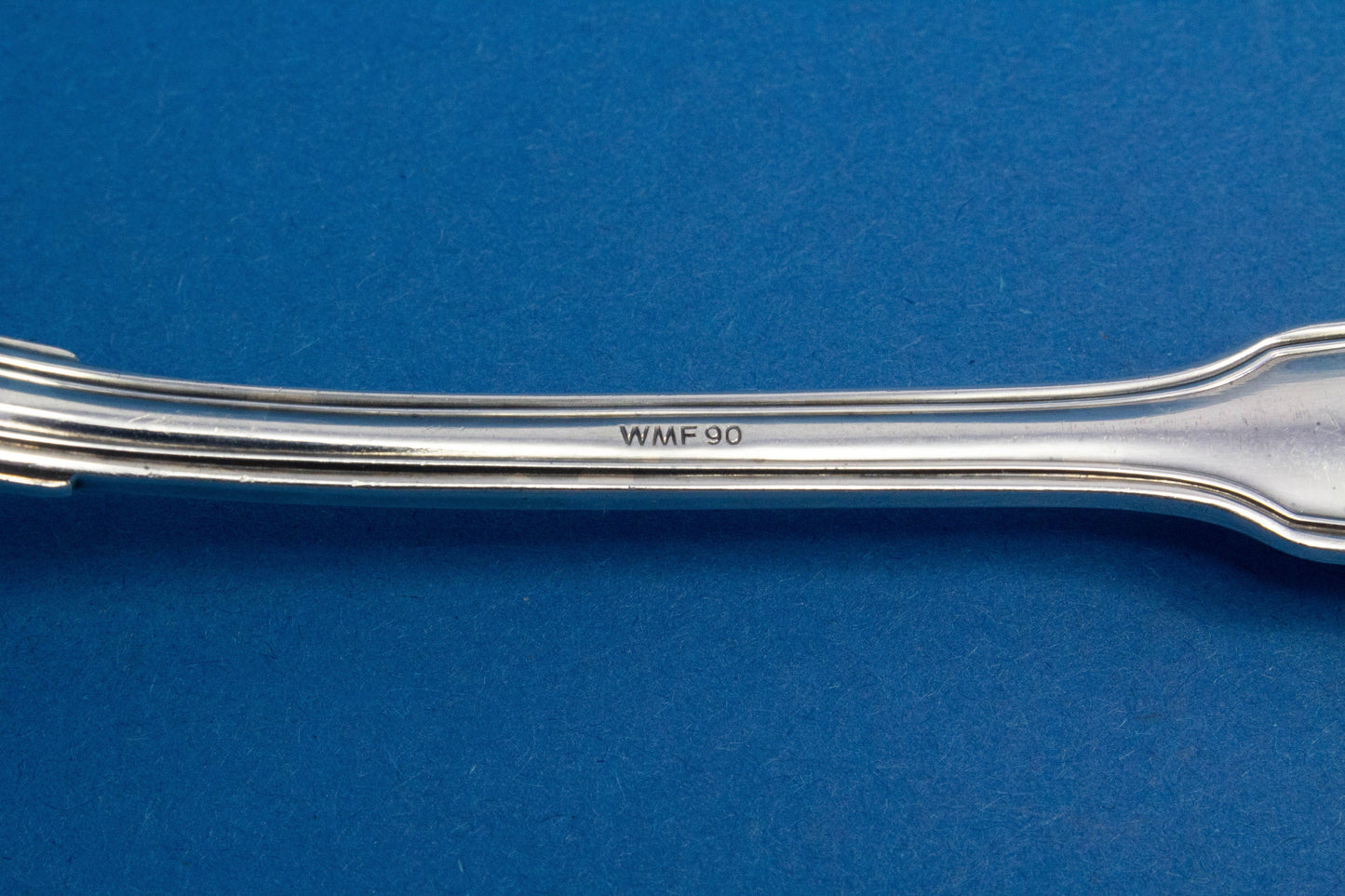 1 silver plated cup spoon, soup spoon, WMF Augsburg thread