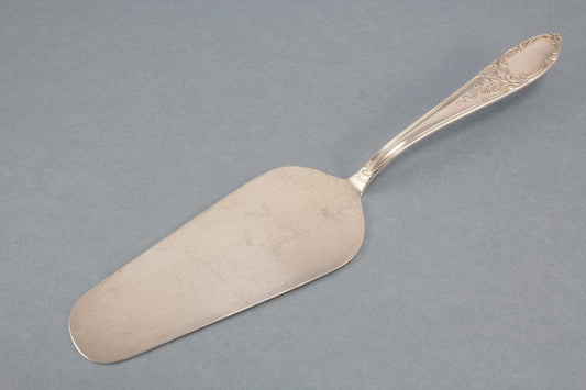 Rokoko Tortenheber, versilbert, Vintage, Kuchenheber, Rokoko - Löffelland