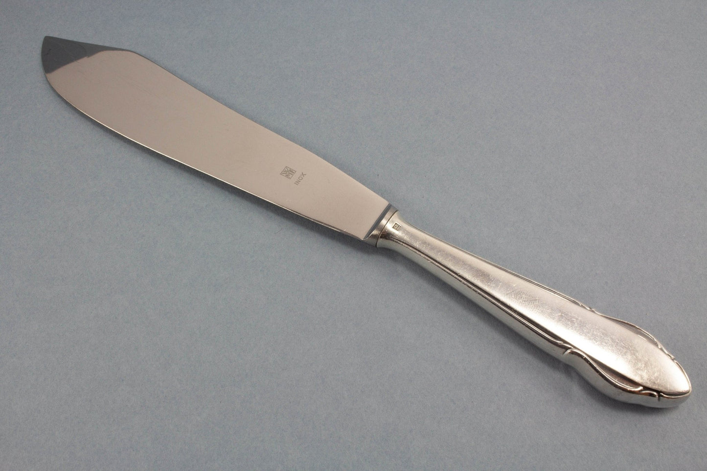 Versilbertes Tortenmesser von WMF, Vintage Messer für die Hochzeitstorte, WMF 2900 - Löffelland